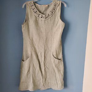 LUNGO L'ARNO, Size M, Sage Green Dress